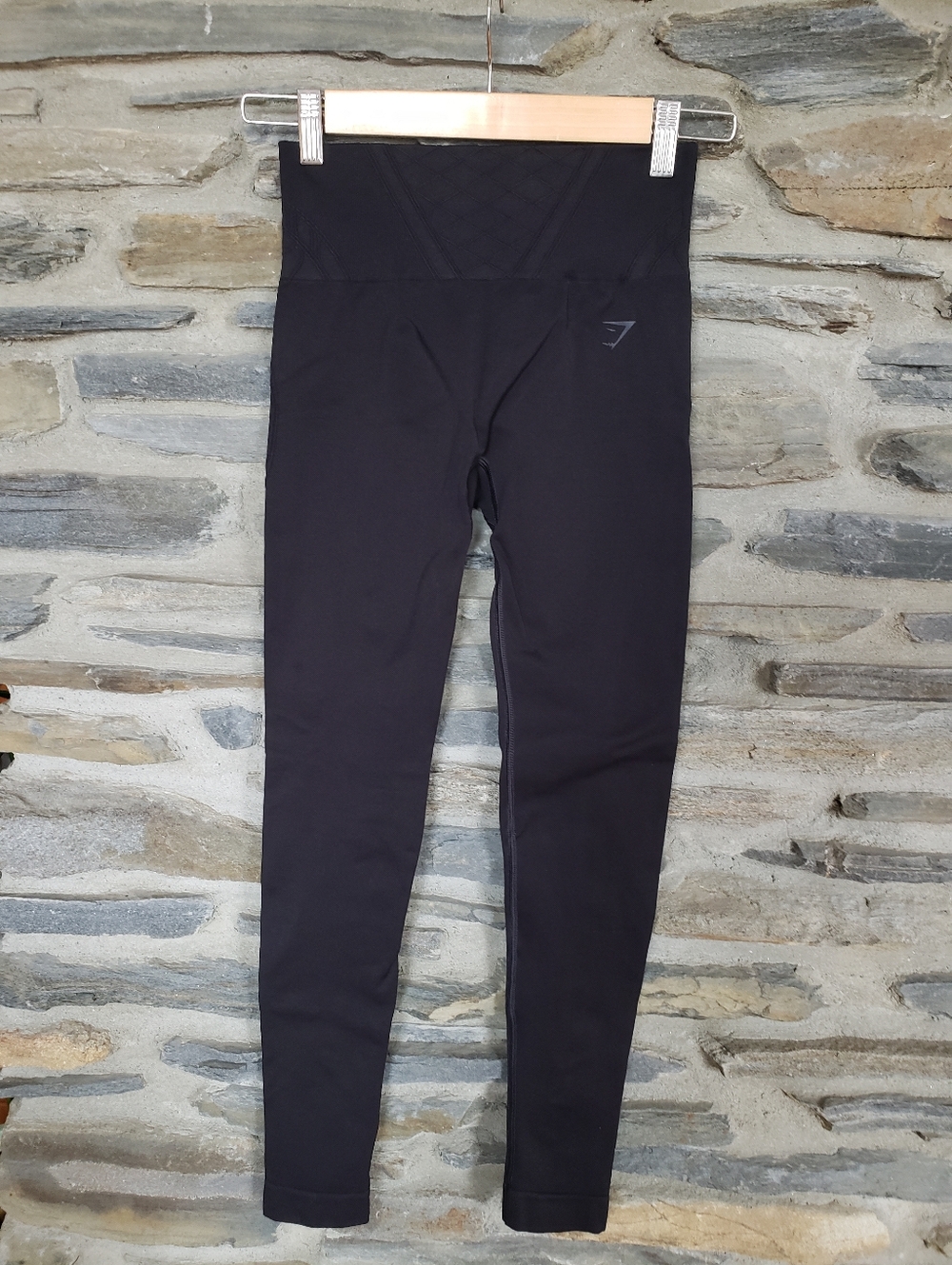 Gymshark Black Leggings XS Like New